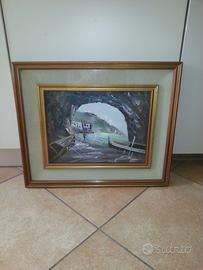 QuadroVintageRarissimoDelPittoreItalianoAldoPiront