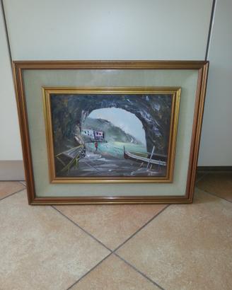 QuadroVintageRarissimoDelPittoreItalianoAldoPiront