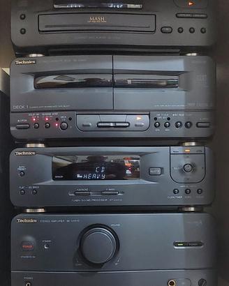 Complesso stereo hi-fi Technics