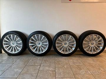 4 cerchi in lega completi originali BMW 19 pollici