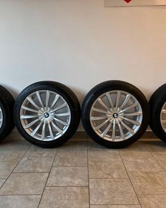 4 cerchi in lega completi originali BMW 19 pollici