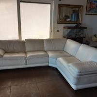 Divano in pelle angolare Chateau D'Ax