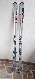 sci HEAD C120 (177cm) con attacchi Tyrolia