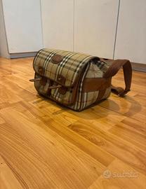 Burberry vintage originale Nova Check a tracolla