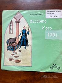 vinile 45 giri Zecchino D'Oro 1960