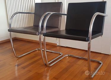 Fasem Ser di 4 BRNO in pelle nera/ marrone