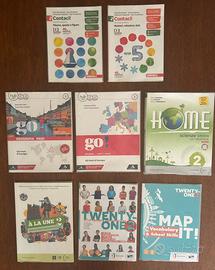 Lotto Libri Scolastici Seconda Media ( Completi e
