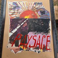 Mimmo Rotella- "Paysage"