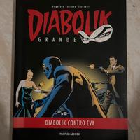 Fumetto Diabolik grande Diabolik contro Eva