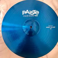Hit hat Paiste color sound 900 - 15" blu
