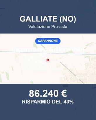 Immobile in asta di 1282 m² a Galliate