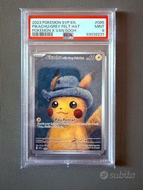 Pokemon Pikachu Van Gogh Psa 9