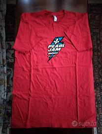 Pearl Jam T-shirt Event Quebec 2016 Taglia M Nuova