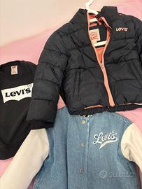Giubbotto giacca e felpa levis