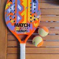Racchetta beach tennis + custodia 