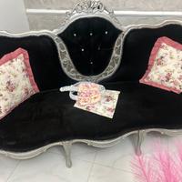 divano stile barocco