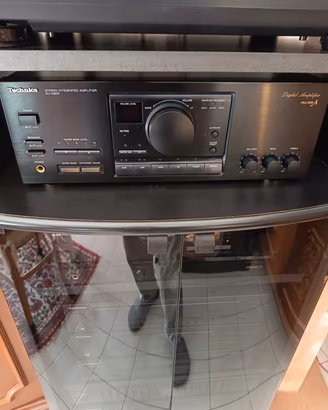 Trittico technics ampli/radio/giradischi