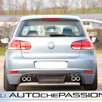 Sotto paraurti posteriore per VW Golf 6 dal 2008 2