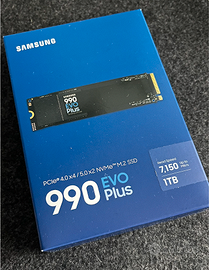 SSD NVME SAMSUNG 990 Evo Plus 1TB SIGILLATO