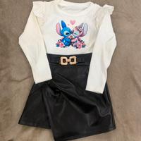 Vestitino bimba stitch