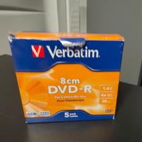 dvd-r 1,4 gb 8cm verbatim 5pz