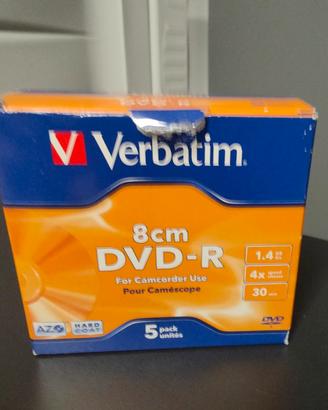 dvd-r 1,4 gb 8cm verbatim 5pz