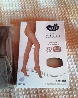 collant compressione graduata 70 denari 