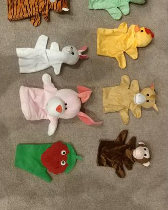 Marionette a mano animali