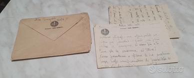 rara busta con lettera divisione san marco posta