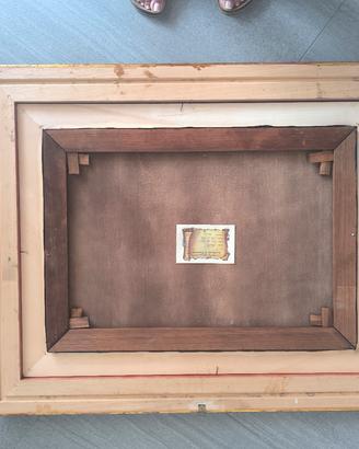 quadro dipinto a olio su tela 