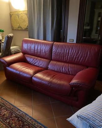 2 Divani in pelle artigianale