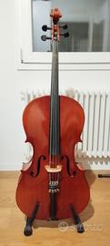 Violoncello tedesco 3/4 + accessori 