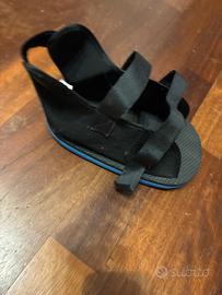Scarpa aperta, in caso gesso fasciature mediche