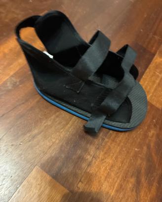 Scarpa aperta, in caso gesso fasciature mediche