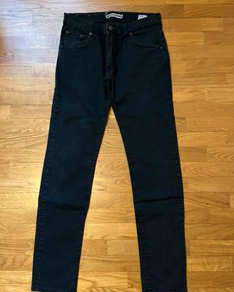 Jeans skinny uomo cotone leggero