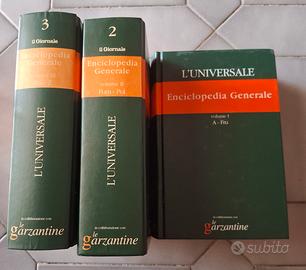 enciclopedia universale, le garzantine