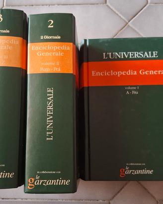 enciclopedia universale, le garzantine