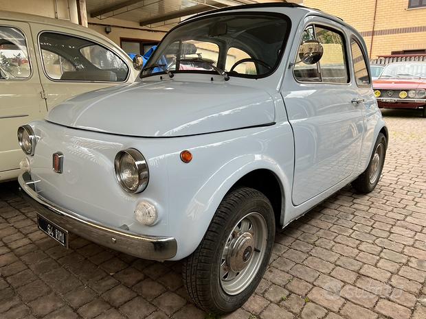 Fiat 500 f 1965 targa Roma motore meccanica nuova