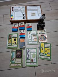Microscopio amatoriale vintage