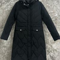Cappotto Piumino Lungo Imbottito Guess Nero