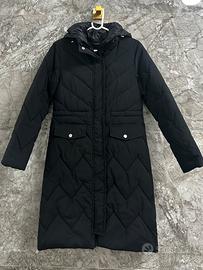 Cappotto Piumino Lungo Imbottito Guess Nero