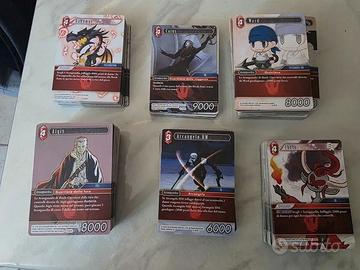 Lotto carte Final Fantasy TCG