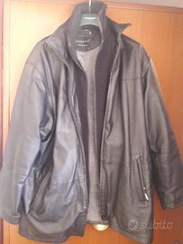 giaccone pelle tg.56/60  marca Morena art fashion