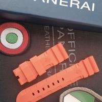 cinturino per orologio Officine Panerai arancio