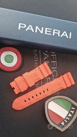 cinturino per orologio Officine Panerai arancio