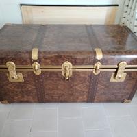 Baule da viaggio o camera da letto.