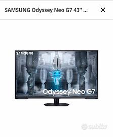 Sansung ODYSSEY NEO G7 43 monitor 43 uhd 4k