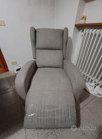 Poltrona elettrica reclinabile e alzapersona