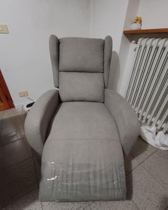 Poltrona elettrica reclinabile e alzapersona