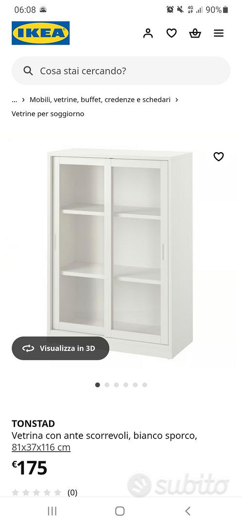 vetrinetta IKEA Tonstad Arredamento e Casalinghi In vendita a Como